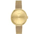 Hugo Boss Soldier Γυναικείο Ρολόι Μπαταρίας με Χρυσό Μεταλλικό Μπρασελέ