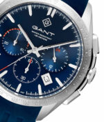 Gant Hammondsport Ανδρικό Ρολόι 44mm Χρονογράφος Μπαταρίας με Μπλε Καουτσούκ Λουράκι - Image 2
