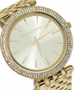 Michael Kors Darci Γυναικείο Ρολόι 39mm Μπαταρίας με Χρυσό Μεταλλικό Μπρασελέ - Image 5