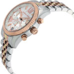 Michael Kors Lexington Γυναικείο Ρολόι 38mm Χρονογράφος Μπαταρίας με Ροζ Χρυσό Μεταλλικό Μπρασελέ - Image 2