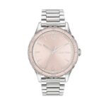 Calvin Klein Lively Γυναικείο Ρολόι 34mm Μπαταρίας με Ασημί Μεταλλικό Μπρασελέ