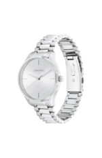 Calvin Klein Iconic Γυναικείο Ρολόι 38mm Μπαταρίας με Ασημί Μεταλλικό Μπρασελέ - Image 2