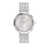 Calvin Klein Γυναικείο Ρολόι 30mm Χρονογράφος Μπαταρίας με Ασημί Μεταλλικό Μπρασελέ