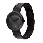 Calvin Klein Γυναικείο Ρολόι 30mm Χρονογράφος Μπαταρίας με Μαύρο Μεταλλικό Μπρασελέ - Image 2