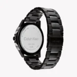 Calvin Klein Aqueous Ανδρικό Ρολόι 44mm Μπαταρίας με Μαύρο Μεταλλικό Μπρασελέ - Image 2
