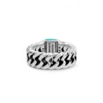 Buddha to Buddha δαχτυλίδι Unisex 603TQ 16 - Chain Stone Ring Turquoise - Image 2