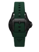 Emporio Armani Diver Ανδρικό Ρολόι 42mm Μπαταρίας με Πράσινο Καουτσούκ Λουράκι - Image 3