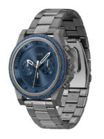 Hugo Boss Ανδρικό Ρολόι 46mm Χρονογράφος Μπαταρίας με Γκρι Μεταλλικό Μπρασελέ - Image 2