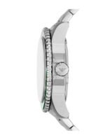 Emporio Armani Ανδρικό Ρολόι 42mm Χρονογράφος Μπαταρίας με Γκρι Μεταλλικό Μπρασελέ - Image 3