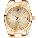 Gant Γυναικείο Ρολόι 28mm Χρονογράφος Μπαταρίας με Χρυσό Μεταλλικό Μπρασελέ - Image 2