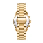 Michael Kors Lexington Γυναικείο Ρολόι 38mm Μπαταρίας με Χρυσό Μεταλλικό Μπρασελέ - Image 2