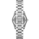 Emporio Armani Γυναικείο Ρολόι 32mm Χρονογράφος Μπαταρίας με Ασημί Μεταλλικό Μπρασελέ - Image 3