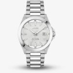 Boss Ανδρικό Ρολόι 41mm Χρονογράφος Μπαταρίας με Ασημί Μεταλλικό Μπρασελέ