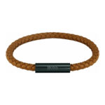 Boss Ανδρικό Βραχιόλι από Δέρμα