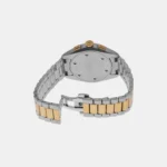 Emporio Armani Ανδρικό Ρολόι 43mm Χρονογράφος Μπαταρίας με Ασημί Μεταλλικό Μπρασελέ - Image 3