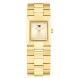 Tommy Hilfiger Γυναικείο Ρολόι 30mm Χρονογράφος Μπαταρίας με Χρυσό Μεταλλικό Μπρασελέ