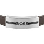 Hugo Boss Ανδρικό Βραχιόλι Χειροπέδα από Δέρμα - Image 2