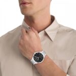 Calvin Klein Define Ανδρικό Ρολόι 43mm Χρονογράφος Μπαταρίας με Ασημί Μεταλλικό Μπρασελέ - Image 3