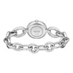 Boss Γυναικείο Ρολόι 28mm Χρονογράφος Μπαταρίας με Ασημί Μεταλλικό Μπρασελέ - Image 3