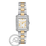 Michael Kors Emery Γυναικείο Ρολόι 22mm Χρονογράφος Μπαταρίας με Ασημί Μεταλλικό Μπρασελέ