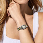 Michael Kors Emery Γυναικείο Ρολόι 22mm Χρονογράφος Μπαταρίας με Ασημί Μεταλλικό Μπρασελέ - Image 2