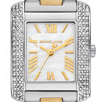 Michael Kors Emery Γυναικείο Ρολόι 22mm Χρονογράφος Μπαταρίας με Ασημί Μεταλλικό Μπρασελέ - Image 5