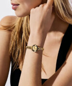 Michael Kors Γυναικείο Ρολόι 21mm Χρονογράφος Μπαταρίας με Χρυσό Μεταλλικό Μπρασελέ - Image 4