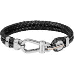 Boss Ανδρικό Βραχιόλι από Δέρμα
