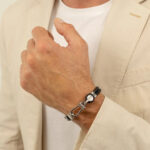 Boss Ανδρικό Βραχιόλι από Δέρμα - Image 2