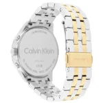 Calvin Klein Infinite Ανδρικό Ρολόι 44mm Χρονογράφος Μπαταρίας με Ασημί Μεταλλικό Μπρασελέ - Image 2