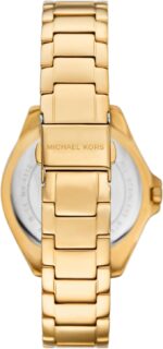 Michael Kors Kacie Γυναικείο Ρολόι 39mm Χρονογράφος Μπαταρίας με Χρυσό Μεταλλικό Μπρασελέ - Image 3