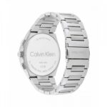 Calvin Klein Distinguish Ανδρικό Ρολόι 44mm Χρονογράφος Μπαταρίας με Ασημί Μεταλλικό Μπρασελέ - Image 2