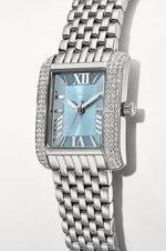 Michael Kors Emery Γυναικείο Ρολόι 33mm Χρονογράφος Μπαταρίας με Ασημί Μεταλλικό Μπρασελέ - Image 2