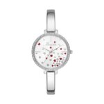 Michael Kors Jaryn Γυναικείο Ρολόι 36mm Μπαταρίας με Ασημί Μεταλλικό Μπρασελέ