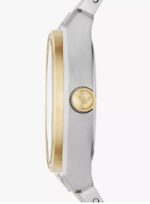 Emporio Armani Γυναικείο Ρολόι 32mm Μπαταρίας με Ασημί Μεταλλικό Μπρασελέ - Image 2