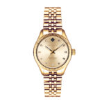 Gant Sussex Γυναικείο Ρολόι 34mm Χρονογράφος Μπαταρίας με Χρυσό Μεταλλικό Μπρασελέ
