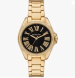 Michael Kors Kacie Γυναικείο Ρολόι 39mm Χρονογράφος Μπαταρίας με Χρυσό Μεταλλικό Μπρασελέ