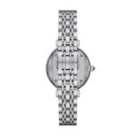 Emporio Armani Gianni T-bar Γυναικείο Ρολόι 32mm Χρονογράφος Μπαταρίας με Ασημί Μεταλλικό Μπρασελέ - Image 4
