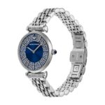 Emporio Armani Gianni T-bar Γυναικείο Ρολόι 32mm Χρονογράφος Μπαταρίας με Ασημί Μεταλλικό Μπρασελέ - Image 2