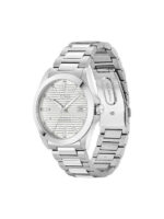 Boss Ανδρικό Ρολόι 41mm Χρονογράφος Μπαταρίας με Ασημί Μεταλλικό Μπρασελέ - Image 4