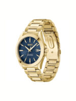 Boss Ανδρικό Ρολόι 41mm Μπαταρίας με Χρυσό Μεταλλικό Μπρασελέ - Image 2