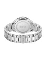 Boss Ανδρικό Ρολόι 43mm Χρονογράφος Μπαταρίας με Ασημί Μεταλλικό Μπρασελέ - Image 3