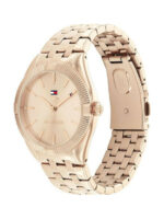 Tommy Hilfiger Rachel Γυναικείο Ρολόι 34mm Μπαταρίας με Ροζ Χρυσό Μεταλλικό Μπρασελέ - Image 2