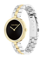 Calvin Klein Γυναικείο Ρολόι 32mm Χρονογράφος Μπαταρίας με Ασημί Μεταλλικό Μπρασελέ - Image 2