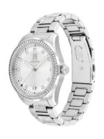 Tommy Hilfiger Γυναικείο Ρολόι 36mm Χρονογράφος Μπαταρίας με Ασημί Μεταλλικό Μπρασελέ - Image 2