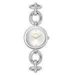 Boss Γυναικείο Ρολόι 28mm Χρονογράφος Μπαταρίας με Ασημί Μεταλλικό Μπρασελέ