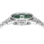 Emporio Armani Ανδρικό Ρολόι Χρονογράφος Μπαταρίας με Ασημί Μεταλλικό Μπρασελέ - Image 3