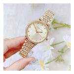 Michael Kors Melissa Γυναικείο Ρολόι 36mm Χρονογράφος Μπαταρίας με Χρυσό Μεταλλικό Μπρασελέ - Image 2