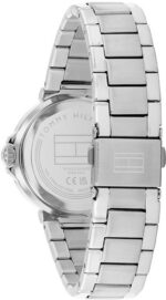Tommy Hilfiger Lori Γυναικείο Ρολόι 34mm Χρονογράφος Μπαταρίας με Ασημί Μεταλλικό Μπρασελέ - Image 2