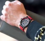 Tommy Hilfiger Rocky Ανδρικό Ρολόι Χρονογράφος Μπαταρίας με Κόκκινο Μεταλλικό Μπρασελέ - Image 3